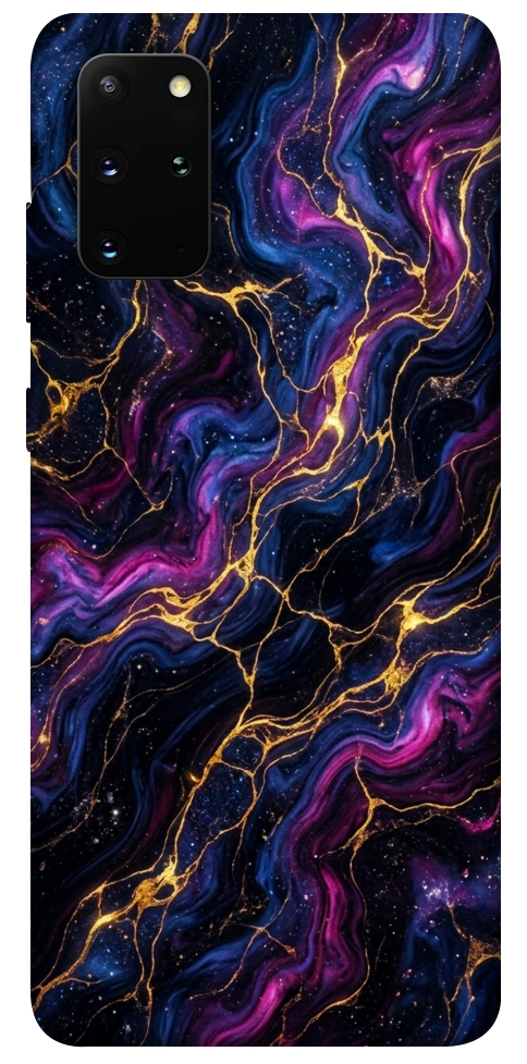 Чехол Purple space marble для Galaxy S20 Plus (2020)