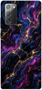 Чехол Purple space marble для Galaxy Note 20