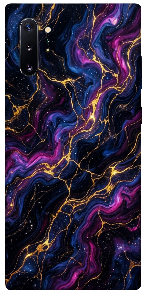 Чохол Purple space marble для Galaxy Note 10+ (2019)