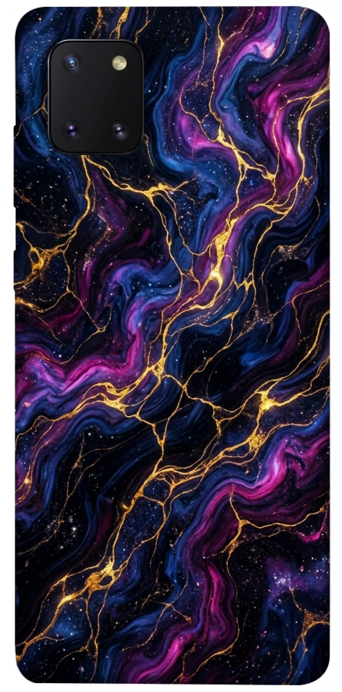 Чехол Purple space marble для Galaxy Note 10 Lite (2020)