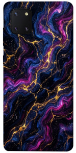 Чехол Purple space marble для Galaxy Note 10 Lite (2020)