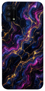 Чехол Purple space marble для Galaxy M31 (2020)