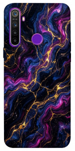 Чехол Purple space marble для Realme 5
