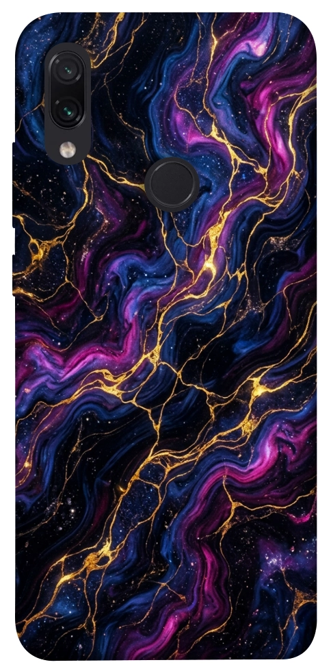 Чохол Purple space marble для Xiaomi Redmi Note 7