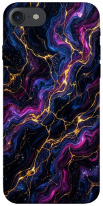 Чехол Purple space marble для iPhone 8