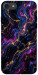 Чехол Purple space marble для iPhone 8