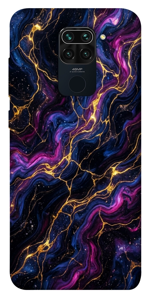 Чехол Purple space marble для Xiaomi Redmi 10X