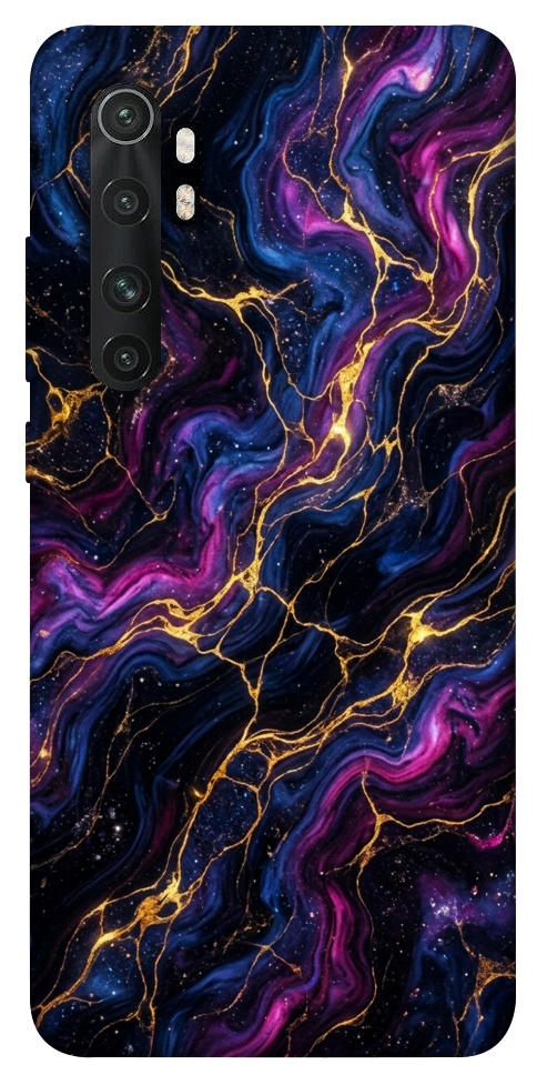Чехол Purple space marble для Xiaomi Mi Note 10 Lite