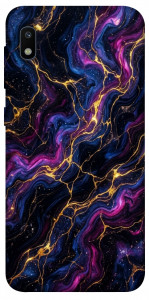 Чехол Purple space marble для Galaxy A10 (A105F)