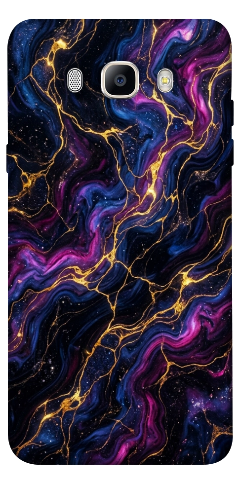 Чохол Purple space marble для Galaxy J7 (2016)