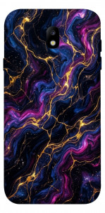 Чехол Purple space marble для Galaxy J7 (2017)