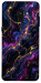 Чехол Purple space marble для Galaxy A8 (2018)