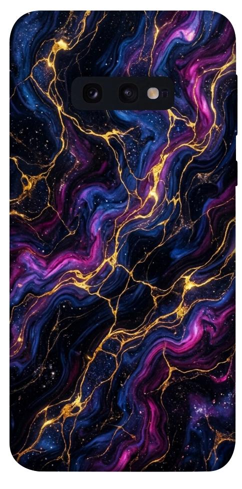 Чехол Purple space marble для Galaxy S10e