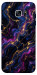 Чохол Purple space marble для Galaxy S7 Edge