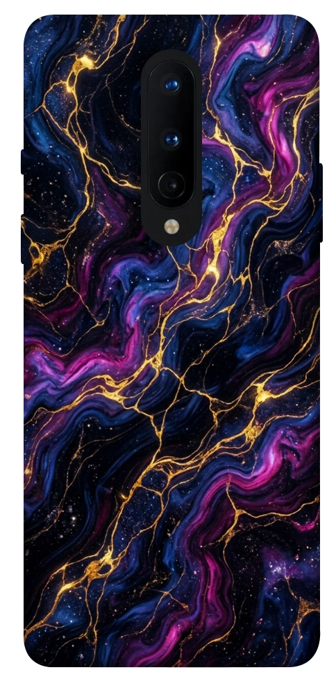 Чохол Purple space marble для OnePlus 8