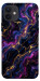 Чохол Purple space marble для iPhone 12