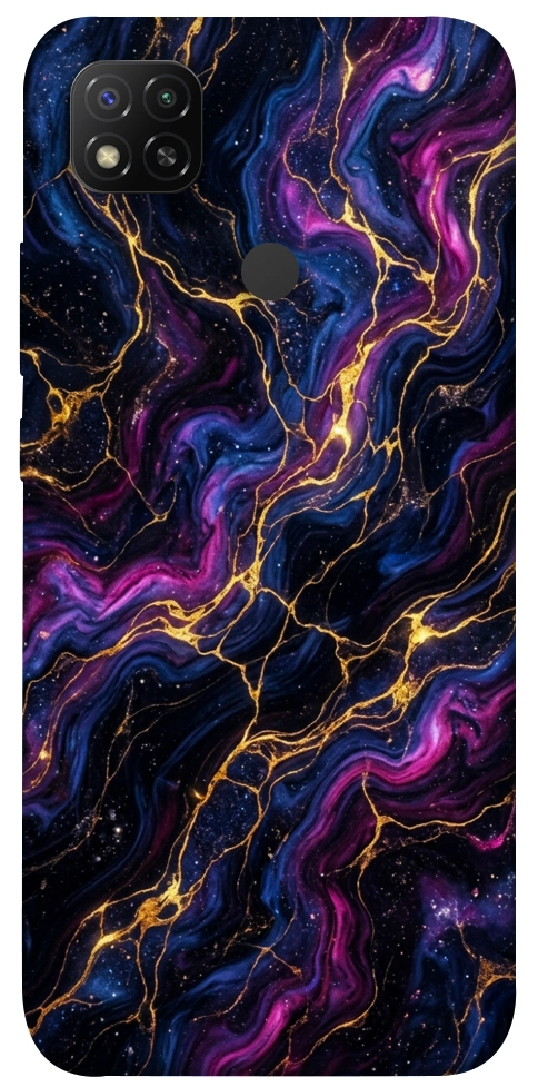 Чехол Purple space marble для Xiaomi Redmi 9C