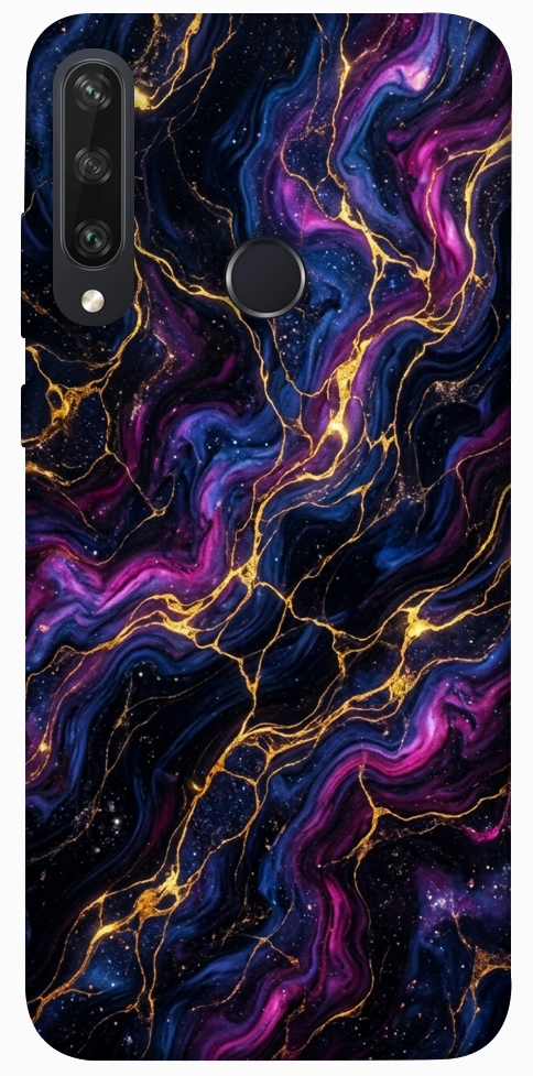 Чехол Purple space marble для Huawei Y6p