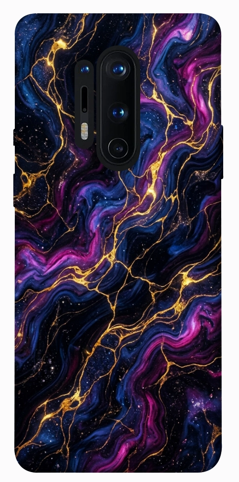 Чохол Purple space marble для OnePlus 8 Pro
