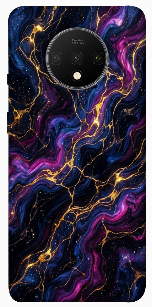 Чехол Purple space marble для OnePlus 7T