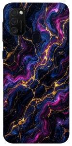 Чехол Purple space marble для Samsung Galaxy M21