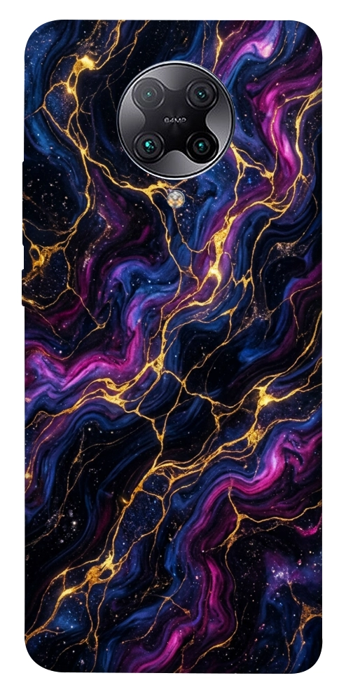 Чехол Purple space marble для Xiaomi Redmi K30 Pro