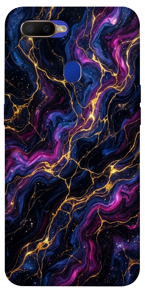 Чехол Purple space marble для Oppo A5s