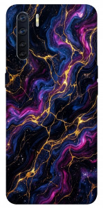 Чехол Purple space marble для Oppo A91