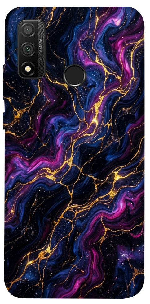 Чехол Purple space marble для Huawei P Smart (2020)