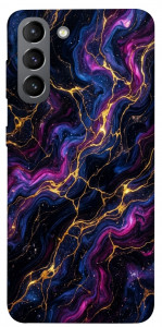 Чехол Purple space marble для Galaxy S21