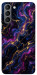 Чехол Purple space marble для Galaxy S21