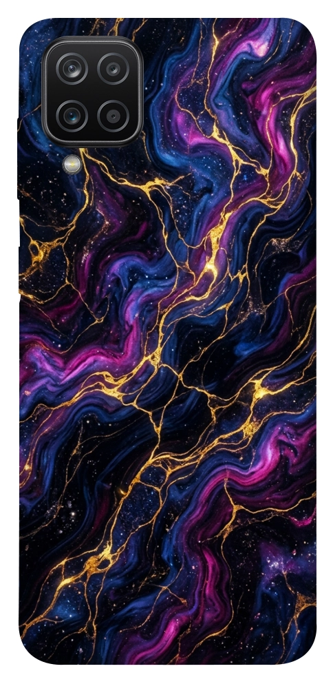 Чохол Purple space marble для Galaxy A12