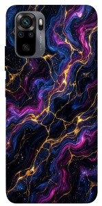 Чехол Purple space marble для Xiaomi Redmi Note 10