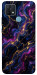 Чохол Purple space marble для Oppo A15
