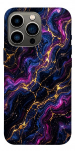 Чехол Purple space marble для iPhone 13 Pro