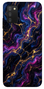 Чехол Purple space marble для Galaxy A03s
