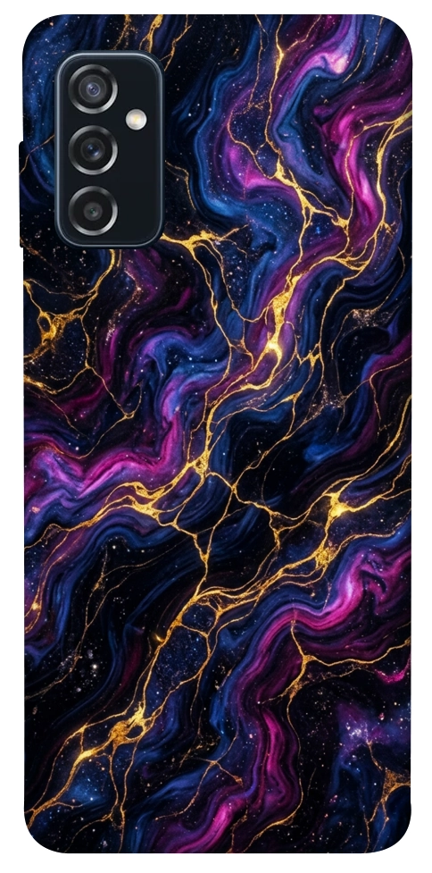 Чехол Purple space marble для Galaxy M52