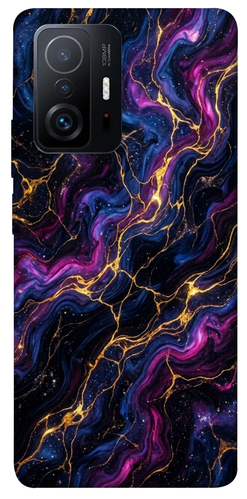 Чохол Purple space marble для Xiaomi 11T