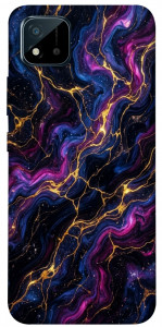 Чехол Purple space marble для Realme C11 (2021)