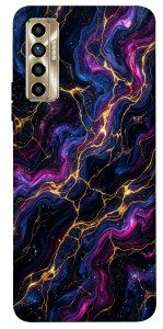 Чехол Purple space marble для TECNO Camon 17P