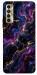 Чехол Purple space marble для TECNO Camon 17P