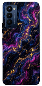 Чехол Purple space marble для TECNO Camon 18
