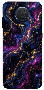 Чехол Purple space marble для Nokia 6.3