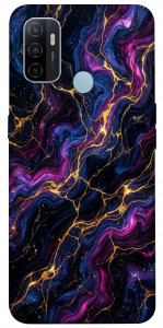 Чохол Purple space marble для Oppo A33 (2020)