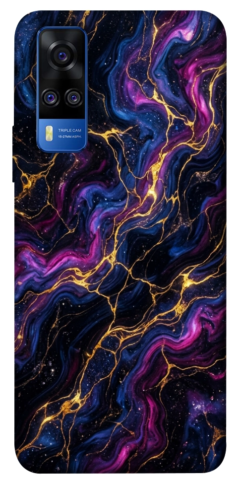 Чехол Purple space marble для Vivo Y51a