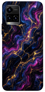 Чохол Purple space marble для Vivo Y21