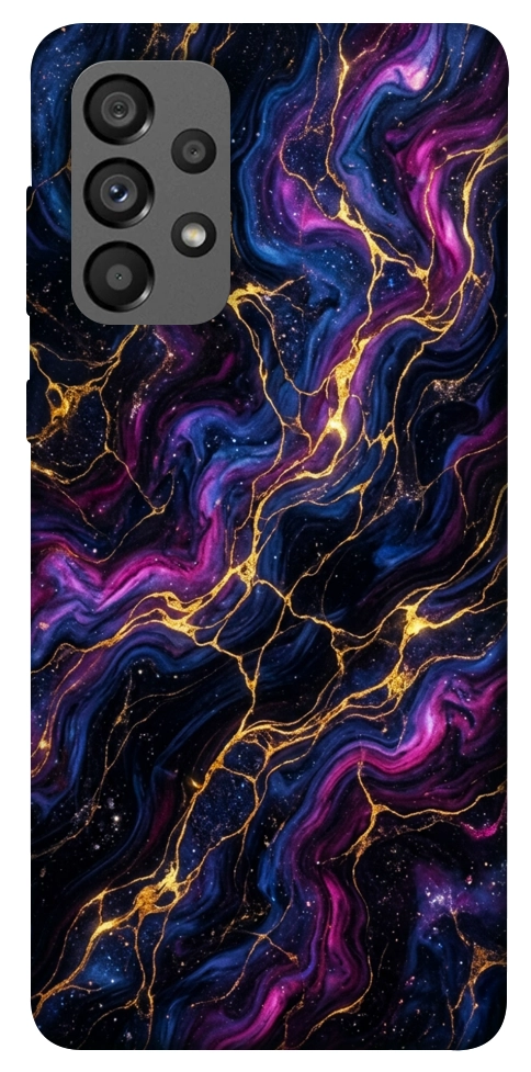 Чехол Purple space marble для Galaxy A73 5G