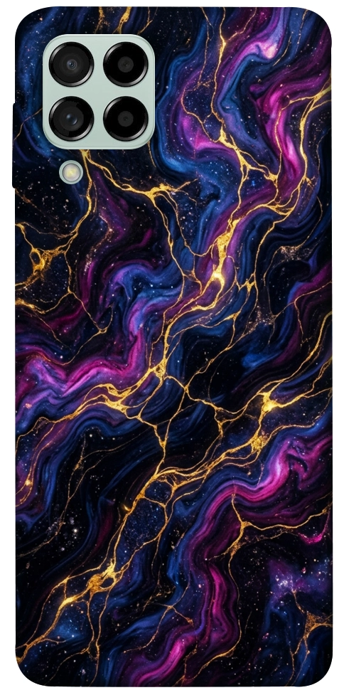 Чохол Purple space marble для Galaxy M53