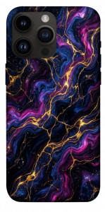 Чехол Purple space marble для iPhone 14 Pro Max