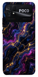 Чохол Purple space marble для Xiaomi Poco C40